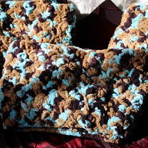 Handmade crochet Infinity Scarf one size